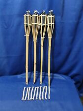 Bamboo tiki torches for sale  STOKE-ON-TRENT