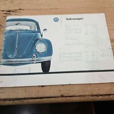 Brochure volkswagen beetle usato  Italia