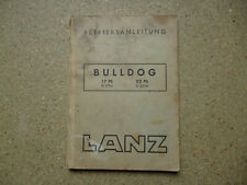 lanz bulldog d'occasion  Expédié en Belgium
