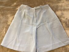 Shorts de golfe azul claro cauda plissado tamanho 8, usado comprar usado  Enviando para Brazil