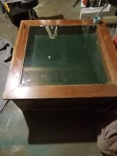 glass wood table for sale  Anderson