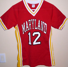 Camiseta feminina vintage anos 1980 Maryland Terrapins jogo de basquete usada faculdade comprar usado  Enviando para Brazil