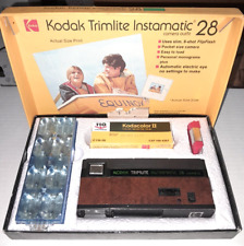 Kodak Trimlite Instamatic 28 1974 cámara completa en caja original, usado segunda mano  Embacar hacia Argentina
