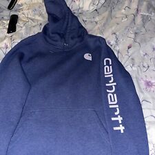 Sudadera con capucha Carhartt para mujer XL azul oscuro manga larga 102791 segunda mano  Embacar hacia Mexico