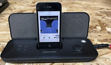 MEMOREX iPOD PORTABLE SPEAKER SYSTEM MODEL Mi3602PBLK WITHOUT POWER CORD TESTED for sale  Shipping to South Africa
