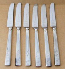 Dessert knives silver for sale  Shipping to Ireland