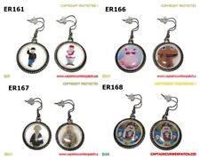 Steampunk earrings rainbow for sale  TODMORDEN