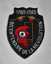 Ecusson brodé bicentenaire d'occasion  Andelot-Blancheville