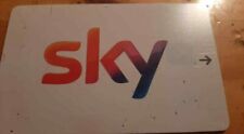 Smart card Sky Q PayTV per collezionisti. SKY senza abbonamento con PIN usato  Spedire a Italy