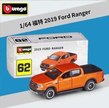 Carro modelo Bburago 1:64 2019 Ford Ranger metal fundido novo na caixa comprar usado  Enviando para Brazil