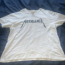 Metallica shirt beige for sale  DEWSBURY