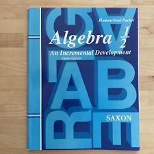 Saxon algebra homeschool for sale  Florence