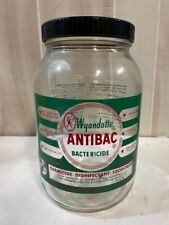 Galão bactericida antigo Wyandotte boticário fazenda veterinário frasco médico comprar usado  Enviando para Brazil