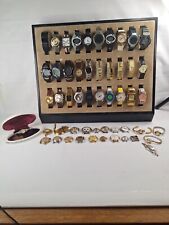 Lote de (52) relógios masculinos e femininos. Seiko, Bulova, Anne Kline e muitos mais comprar usado  Enviando para Brazil
