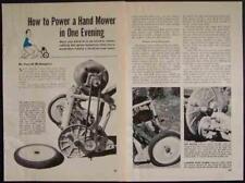 Vintage reel mower for sale  Diamond Point