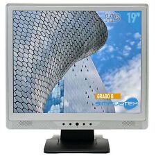 Monitor AOC LM965 19” Cuadrado 4:3 5:4 VGA Estuche de Audio DVR Pos Pantalla LCD PC segunda mano  Embacar hacia Argentina