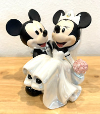 Estatueta vintage Mickey Mouse & Minnie Disney Parks topo de bolo de casamento comprar usado  Enviando para Brazil