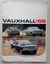 Vauxhall range brochure for sale  BOURNE