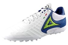 Zapatos de césped Pirma para hombre estilo 3043 color blanco zapatos de fútbol cuero segunda mano  Embacar hacia Mexico