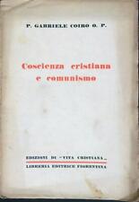 Coscienza cristiana comunismo usato  Italia