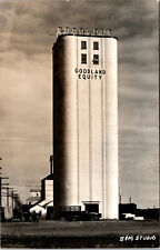 Postal de colección Feedmill Silo Goodland Equity Kansas B&M Studio foto real RPPC segunda mano  Embacar hacia Argentina