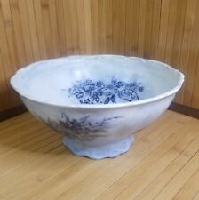 Vintage & RARE Germany Porcelain Bowl Basin Bareuther Waldsassen Pedestal Bottom, used for sale  Shipping to South Africa