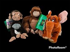 🔥 Disney Store Beanbag Plush Tarzan • Tantor Elephant Baby Baboon & Kayla comprar usado  Enviando para Brazil