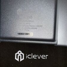 Teclado iClever ultra fino mini Bluetooth dobrável sem fio alumínio IC-BK03 comprar usado  Enviando para Brazil