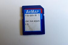 Used, AvMap T-EU-Q024.08 T Italy Plus Geosat6 V.10 Navigator SD Memory Card for sale  Shipping to South Africa