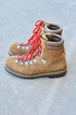 Vintage Meindl leather mountain hiking boots Vibram sole 9.5 for sale  Shipping to South Africa