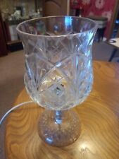 Crystal table lamp for sale  STOURPORT-ON-SEVERN