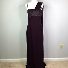 Vintage Daymor Couture by C Ferreira Mercedes Women Size 8 Purple Gown Dress 90s for sale  Shipping to South Africa