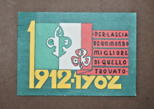 Ll931 scoutismo 1912 usato  Grizzana Morandi