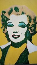 Marylin monroe painting usato  Milano