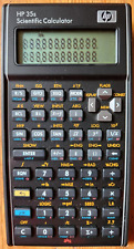 Calculadora RPN Hewlett Packard HP-35S para peças ou reparos: 1 pixel de linha faltando comprar usado  Enviando para Brazil