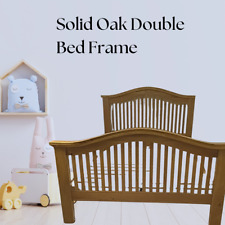 Double bed oak for sale  FOLKESTONE
