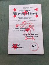 1966 freestyle wrestling for sale  STAFFORD