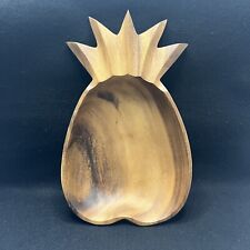 Wooden pineapple trinket for sale  Northumberland