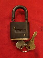 Sargent padlock. early for sale  Beresford
