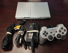Used Sony PlayStation 2 PS2 Slim Console - Silver Bundle READ DESCRIPTION for sale  Shipping to South Africa