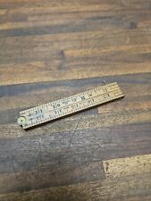 K552- Vintage Stanley Four Square  Folding Boxwood Ruler for Restore 24" for sale  Shipping to South Africa