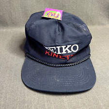 Seiko Kinetic Blue Adjustable Hat Unisex for sale  Shipping to South Africa