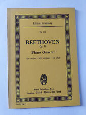 Beethoven piano quartet gebraucht kaufen  Deutschland