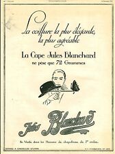 Publicité ancienne cape d'occasion  France