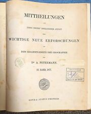 1877 petermann mittheilungen gebraucht kaufen  Bad Nauheim