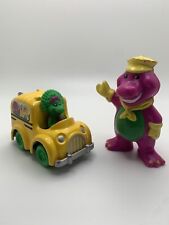 Boneco colecionável Barney & Friends dinossauro roxo fundido bebê bop ônibus escolar comprar usado  Enviando para Brazil