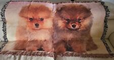 Pomeranian throw blanket for sale  WORKSOP