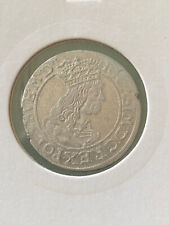 Polonia 1662 Joannes Casimir 6 moneda de plata gruesa segunda mano  Embacar hacia Argentina