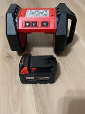 Used, Milwaukee M18 Rover Flood Light w/ M18 5.0 XC Battery for sale  Vermillion