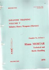 Infantry training vol for sale  Shipping to Ireland
